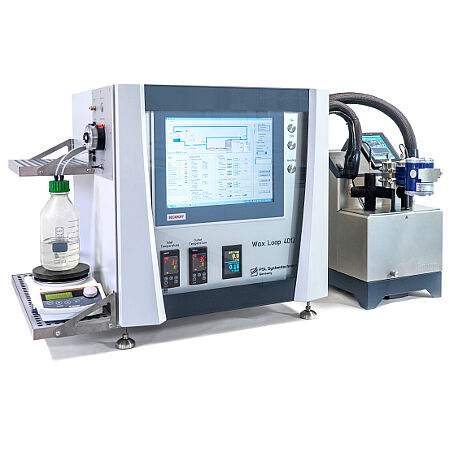 Wax Flow Loop WL: fully automated laboratory instrument for testing of wax deposition, paraffins and asphaltenes  in pipelines at flow conditions, PSL Systemtechnik, Germany