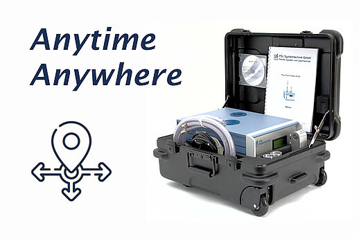 Anytime, Anywhere. Our mobile laboratory instruments for easy use in the field