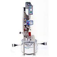 Gashydratautoklav GHA350: Laborgerät, Druckbehälter mit drei Kameras zur Untersuchung von Gashydraten mit Anti-Agglomerants, kinetischen und thermodynamischen Inhibitoren unter pipelineähnlichen Bedingungen, bis 350 bar.