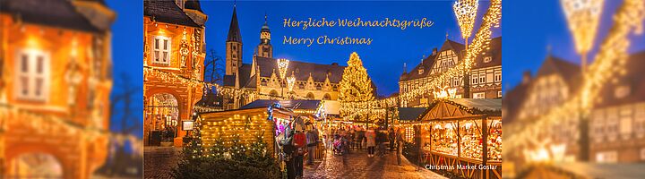 Christmas market in Goslar, Germany